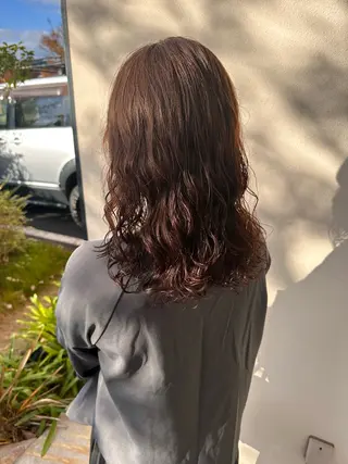 ミディアム パーマ wiz木更津所属・安藤 明夏のヘアスタイル