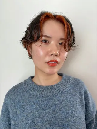 ショート いりえ しゃけのヘアスタイル