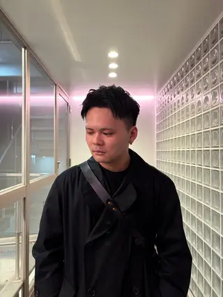 メンズ 艶髪カラー/ 髪質改善/GAKUのヘアスタイル