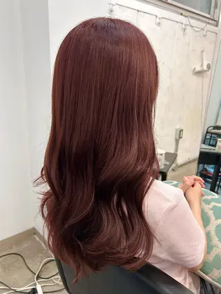 ロング 透明感カラー・ 髪質改善🩵イケダのヘアスタイル