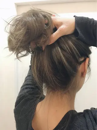 ロング カラー Canon/ インナーカラー/四条のヘアスタイル