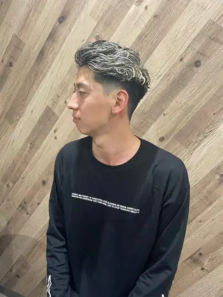 ショート カラー メンズ grAt所属・森 真伊希のヘアスタイル