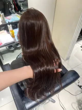 ロング レイヤー×艶髪🤎. 𝜗𝜚hitomiのヘアスタイル