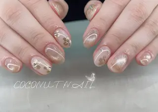 ネイル 神田 ココナッツのネイルデザイン