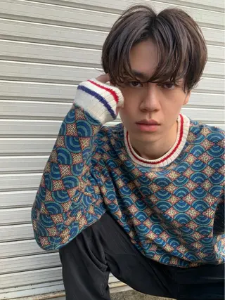 パーマ メンズ ショート/ボブ特化 相良 真子のヘアスタイル