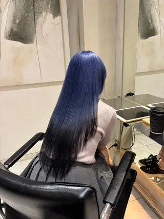 カラー ヘアアレンジ 艶髪/レイヤーカット 🐣misakiのヘアスタイル