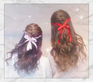 ロング ヘアアレンジ ヘアセット/着付け 𓇼 松本 夏美𓇼のヘアスタイル