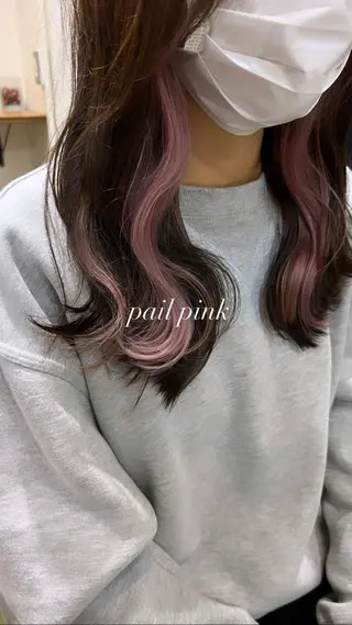 ミディアム カラー オカベ ショウマのヘアスタイル