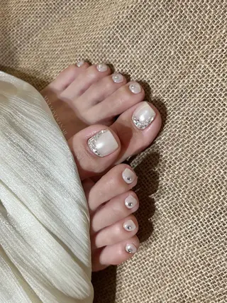 ネイル 長さ出し専門パーツ jenniferのネイルデザイン