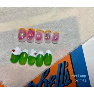 ネイル atelierLoopbyshiho所属・atelier Loop♪MIKAのネイルデザイン