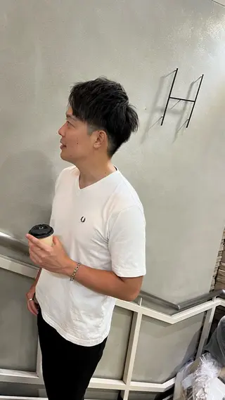 ショート メンズ 佐藤 永夏のヘアスタイル