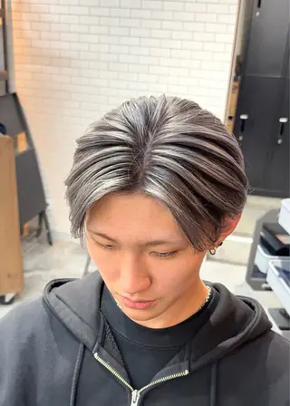 ミディアム HairSalonAMIGO所属・田中 郁人のヘアスタイル