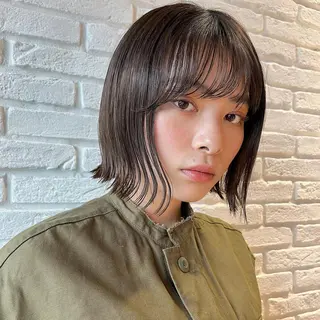 ショート カラー 🌱ボブ/レイヤー/ ベージュ/あやみ✨のヘアスタイル
