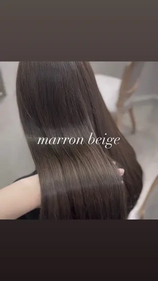 ロング カラー 🎀髪質改善/艶カラ ー/大宮/そら🎀のヘアスタイル