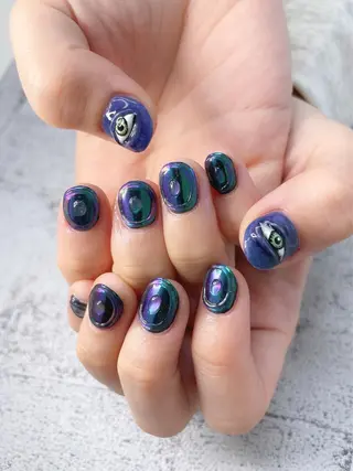 ネイル Hisaka Mikiのネイルデザイン