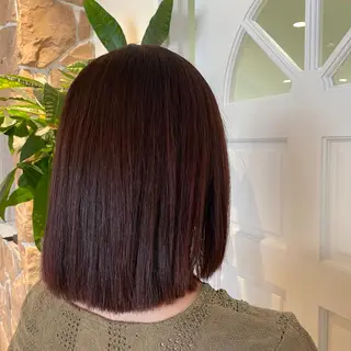 ミディアム カラー 透明感カラー🌈 菊池 結衣のヘアスタイル