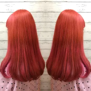 ロング カラー 韓国ヘア🤍髪質改善 🇰🇷AKANEのヘアスタイル