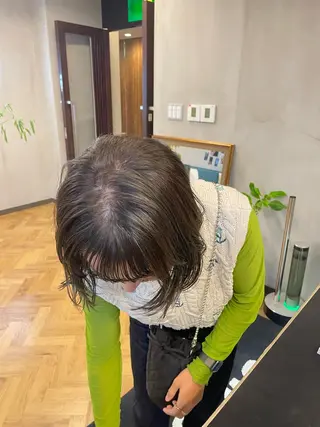 ミディアム カラー パーマ ヘアアレンジ メンズ キッズ ネイル マツエク・マツパ アイブロウ tatsumi/ボブ ウルフ/レイヤーのヘアスタイル