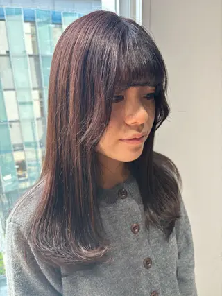 ロング Maki /カラー/ブリーチのヘアスタイル