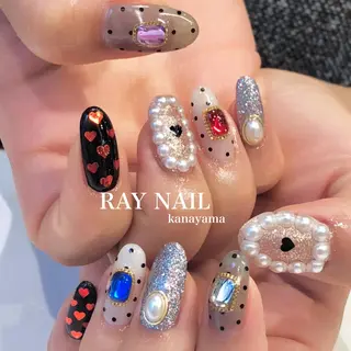 ネイル Arowa 伊田のネイルデザイン