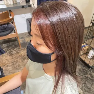 ミディアム yohaku所属・yohaku misakiのヘアスタイル