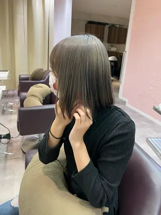 ミディアム カラー ショート/ボブ 🌟齋藤ほのかのヘアスタイル