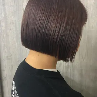 ショート カラー ✨韓国風カット/艶髪 カラー✨yumeのヘアスタイル