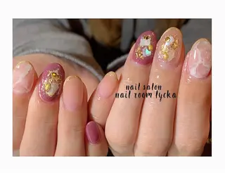 ネイル ﾈｲﾙﾙｰﾑﾘｯｶ 𝐦𝐚𝐲𝐮のネイルデザイン