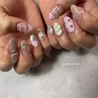 ネイル pualua miharuのネイルデザイン