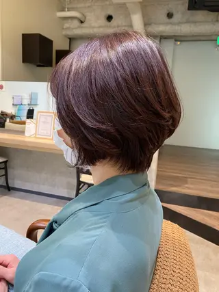 ショート カラー 新宿 / Aujua ｿﾑﾘｴ🫧森田涼介のヘアスタイル