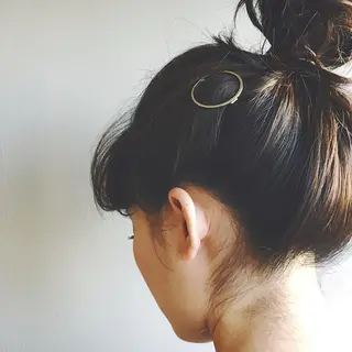 セミロング カラー 💘透明感カラー💘 沖本 将宏のヘアスタイル