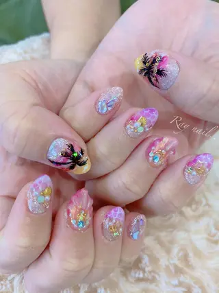 ネイル nail salon  ∞ mikanal ∞所属・nailsalon ∞ ﾐｶﾅﾙ ∞のネイルデザイン