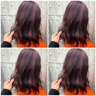 ミディアム カラー パーマ ヘアアレンジ メンズ キッズ ネイル マツエク・マツパ レイヤー／顔周り 韓国ヘア森田和貴のヘアスタイル