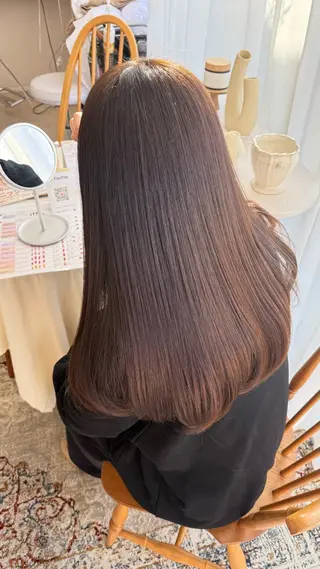 カラー サキ/ヘッドスパ🫧 /髪質改善🩰🤍のヘアスタイル