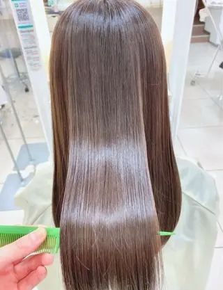 ロング カラー ✨️ツヤ髪✨️ 💫髪質改善💫間宮のヘアスタイル