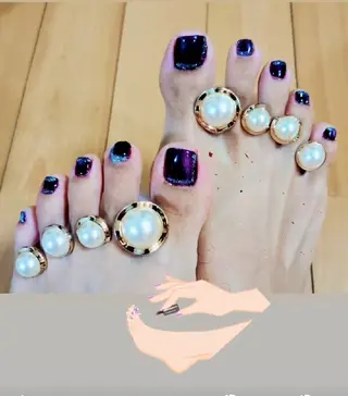 ネイル Ｍoons所属・Moon's ✨Ari ✨のネイルデザイン