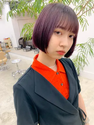 ショート カラー SALOWIN 名古屋所属・パーマ特化美容師 /丹羽舜太のヘアスタイル