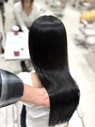 ロング カラー 銀座/オリーブ/ 透明感カラー✨りくのヘアスタイル