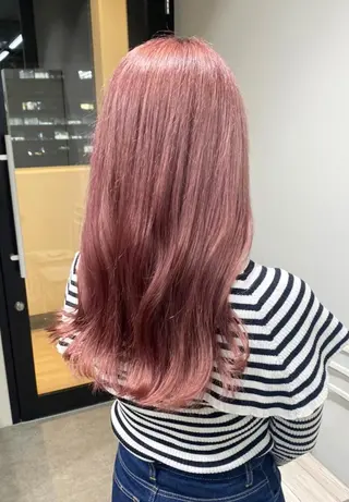 セミロング カラー ✨【公式】 juhl.横浜✨のヘアスタイル