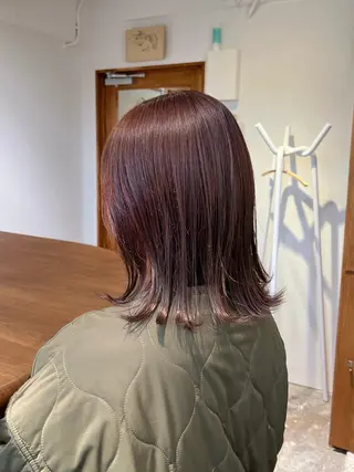 カラー aiko【艶カラー ・ミニモ年内で終了】のヘアスタイル