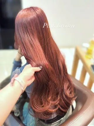 ロング 🎀カラー・カットモ デル募集中✧めい🎀のヘアスタイル