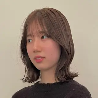 ミディアム ブリーチなし/透明感 /ショート/大世のヘアスタイル
