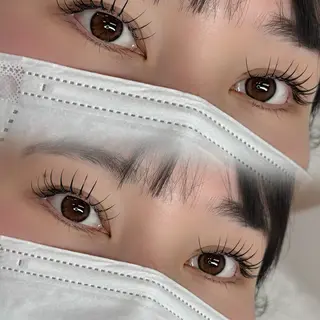 マツエク・マツパ NAMI/まつパ🎀 /立ち上げストレートのマツエク・マツパデザイン