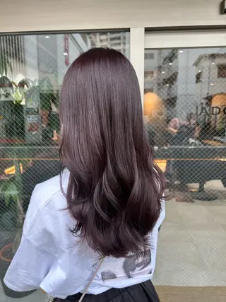 セミロング 🌷横浜/レイヤー /艶カラー🌷のヘアスタイル