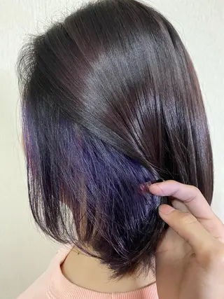 ミディアム カラー カラースペシャリスト しょう🧑🏼‍🎨のヘアスタイル