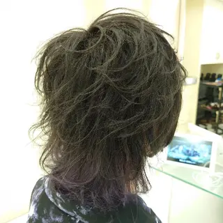 ミディアム カラー メンズ 🐺デザインウルフ / 一ノ瀬 凌🐺のヘアスタイル