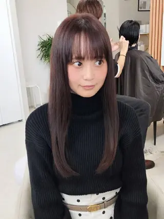 ロング カラー Cream HAIR&TREATMENT　クリーム　町田所属・-Cream- クリーム町田店のヘアスタイル