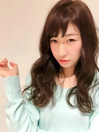 ミディアム セミロング ロング ヘアアレンジ 韓国ヘア 山本勝志のヘアスタイル