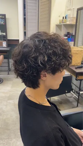 メンズ kino カット/メンズパーマのヘアスタイル