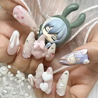 ネイル 池袋痛ネイル Nok. 渡辺のネイルデザイン